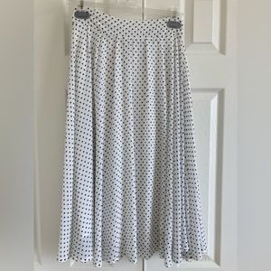 Philosophy polka-dot skirt